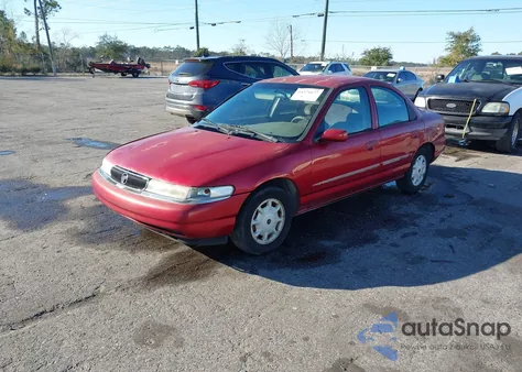 1996 Mercury Mystique Gs/Spree from USA, damaged, VIN 1MELM6533TK607153